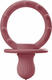 MinikOiOi пустушка силіконова 100% Basics Gumy 3 м+ Velvet Rose 101220005