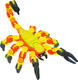 Zing игрушка Klixx Creaturez-Fidget Скорпион желто-красный KX110_B