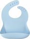 MinikOiOi нагрудник силиконовый 100% Basics  Mineral Blue 101020053