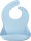 MinikOiOi нагрудник силиконовый 100% Basics  Mineral Blue 101020053