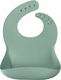 MinikOiOi нагрудник силіконовий 100% Basics 2шт River Green/Powder 101020067