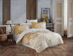 Hobby постельное белье Poplin евро Serenity золотой 65731_2,0bt