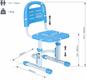 FunDesk дитячий стілець SST3LS Blue SST3LS Blue