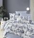 First Choice КПБ de luxe ранфорс цветной евро vintage blue m018256