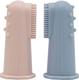 Difrax силіконова зубна щітка масажна Pink 377 Pink