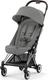 Cybex прогулочная коляска Coya Chrome Dark Brown Mirage Grey 522004395bbg