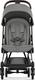 Cybex прогулочная коляска Coya Chrome Dark Brown Mirage Grey 522004395bbg