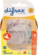 Difrax силіконова соска для пляшечки для годування S-bottle Wide 2 шт. размер S 675