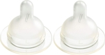 Difrax силіконова соска для пляшечки для годування S-bottle Wide 2 шт. размер L 678