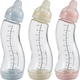Difrax стеклянная антиколиковая бутылочка с силиконовой соской 250 мл S-bottle Natural Pink 736FE Pink