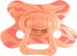 Difrax пустышка силиконовая Natural 20+ месяцев Peachy_leafs 803 Peachy_leafs