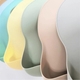 MinikOiOi нагрудник силиконовый 100% Basics  Powder Grey 101020054