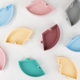 MinikOiOi тарелка секционная на присоске силиконовая Puzzle Mineral Blue/Powder Grey 101050059