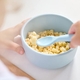 MinikOiOi тарелка глубокая силиконовая Bowl Mineral Blue 101080103