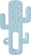 MinikOiOi прорезыватель для зубов силиконовый Cactus Mineral Blue 101090003