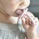 MinikOiOi пустушка силіконова 100% Basics Gumy 3 м+ Pinky Pink 101220002