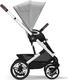 Cybex прогулянкова коляска Talos S Lux SLV (з бампером) Lava Grey 2023 522002589bbg