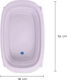 Hauck раскладная ванна Wash N Fold M Lavender 72700-3