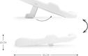 Hauck вкладиш для купання White 72750-8