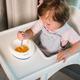BabyOno мисочка с присоской и ложечкой Синий 1077/01bo