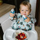 BabyOno нагрудник-фартук с длинным рукавом "Тукан" (74х36 см) 1476/02bo