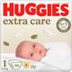 Huggies підгузки Extra Care 1 (2-5 kg) 50 шт. 5029053564883