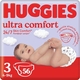 Huggies подгузники Ultra Comfort Jumbo  3 (5-9 кг) 56 шт 5029053567570