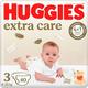 Huggies подгузники Extra Care  3 (6-10 kg) 40 шт. 5029053574400