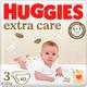 Huggies підгузки Extra Care 3 (6-10 kg) 40 шт. 5029053574400