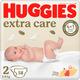 Huggies підгузки Extra Care 2 (3-6 kg) 58 шт. 5029053578071