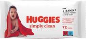 Huggies салфетки влажные Simply Clean  72х10 5029053582238