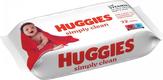 Huggies салфетки влажные Simply Clean  72х10 5029053582238