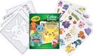 Crayola розмальовка 32 сторінки та 4 сторінки наклейок "Pokemon"04-2740