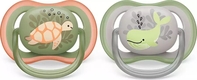 AVENT пустышка Ultra-Air 6-18 мес. для мальчиков SCF085/60 8720689017558
