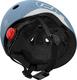 Scoot&Ride шлем защитный детский с фонариком (XXS/XS) светоотражающий серо-синий SR-210225-STEEL