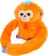 Bambi мягкая игрушка интерактивная Обезьяна MP 2304 orange 26048ber