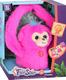 Bambi мягкая игрушка интерактивная Обезьяна MP 2304 pink 26049ber