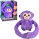 Bambi мягкая игрушка интерактивная Обезьяна MP 2304 violet 26050ber