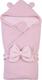 Верес конверт-одеяло с капюшоном Fleece pink 125.06.01ver