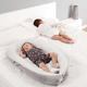 Jane кокон для сну з обмежувачем Growing Baby Nest Start серый/звезды 80272/S58