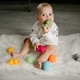 BabyOno набор развивающих сенсорных мячей и животных 6 шт. 6 шт. 1530bo