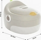 El Camino горщик дитячий 3в1 ME 1142 Multi Potty grey 26216ber