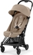 Cybex прогулочная коляска Coya Matt Black Cozy Beige 522005197bbg