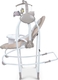 El Camino качели-шезлонг Emma ME 1076 beige stars 35223ber