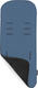 Bumprider вкладиш до коляски Inovi Memory Foam Black/Turquoise 41201-218