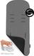 Bumprider вкладиш до коляски Inovi Memory Foam Black/Grey 41201-221