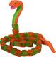 Zing игрушка Klixx Creaturez-Fidget Питон зелено-красный KX130P_A