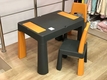 Tega детский комплект Teggi Multifun 1+2 (столик и два стула) графитово-горчичный TI-011-172