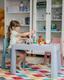 Tega дитячий комплект Teggi Multifun 1+2 (столик та два стільці) розовый-серый-бирюзовый TI-011-174