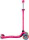 Globber самокат GO UP SPORTY колеса с подсветкой пурпурно-розовый 452-610-4